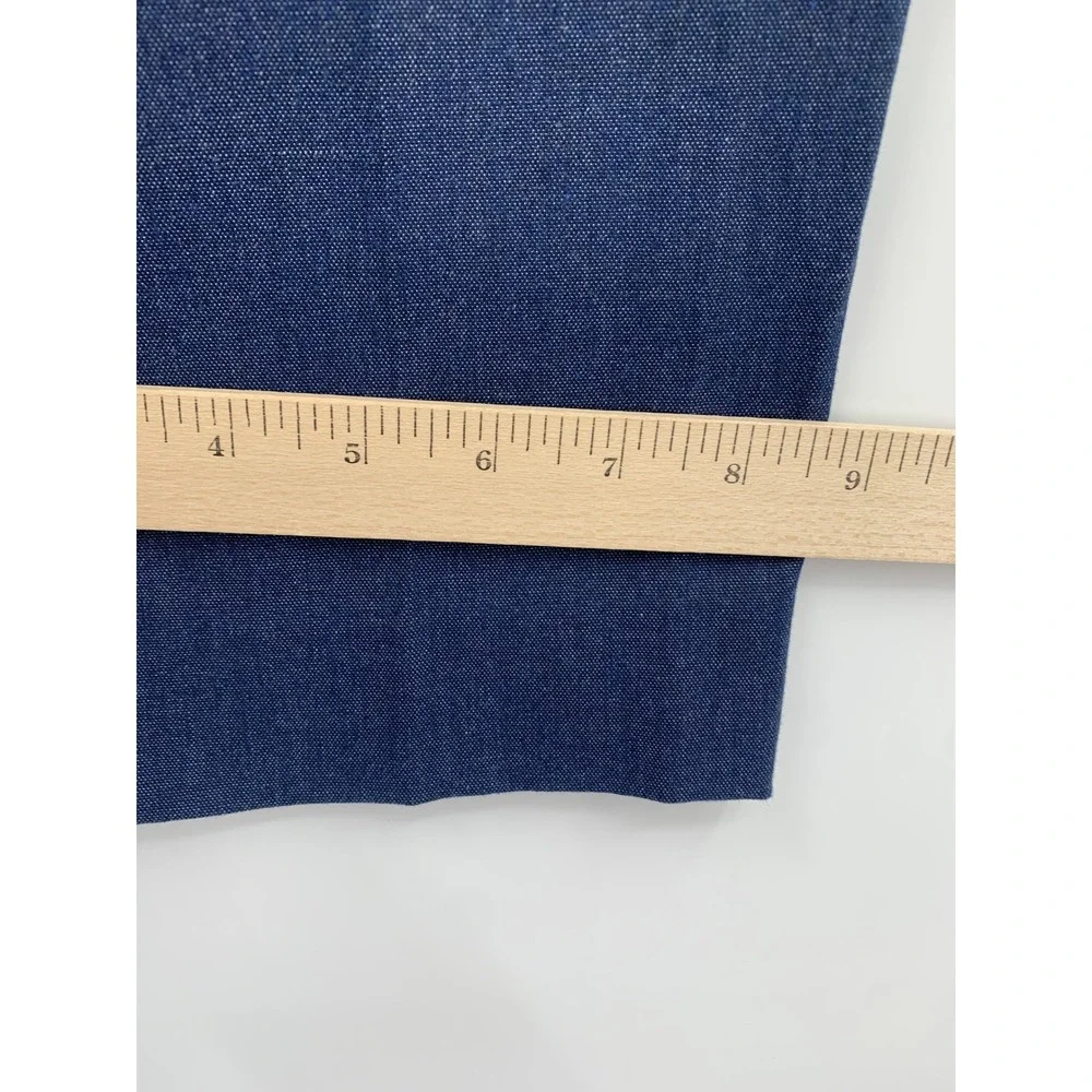 Talbots Pants Womens 4 Blue Bristol High Waist Straight Leg Ankle NEW